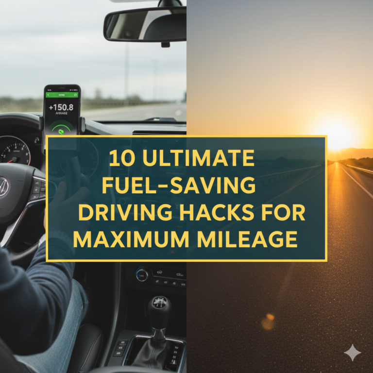 10 Ultimate Fuel-Saving Driving Hacks for Maximum Mileage