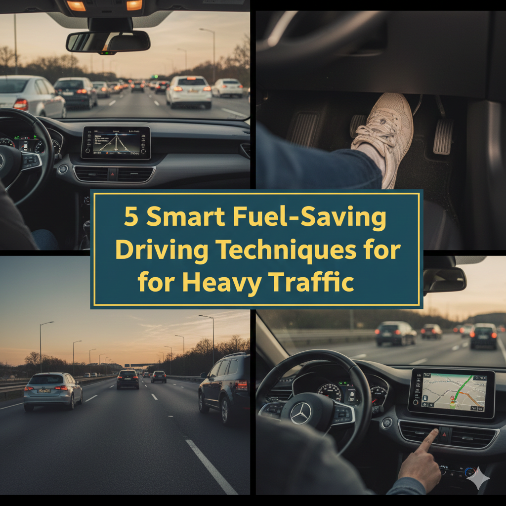 5 Smart Fuel-Saving Driving Techniques for Heavy Traffic