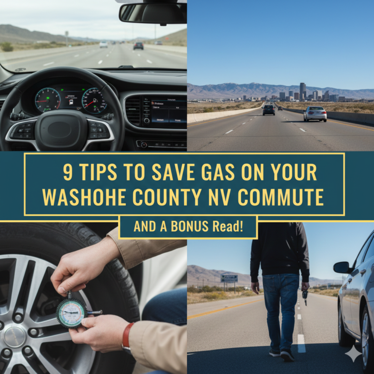 9 Tips to Save Gas on Your Washoe County NV Commute And a BONUS Read!