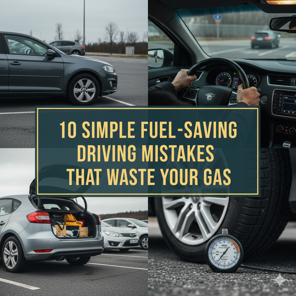 10 Simple Fuel-Saving Driving Mistakes That Waste Your Gas