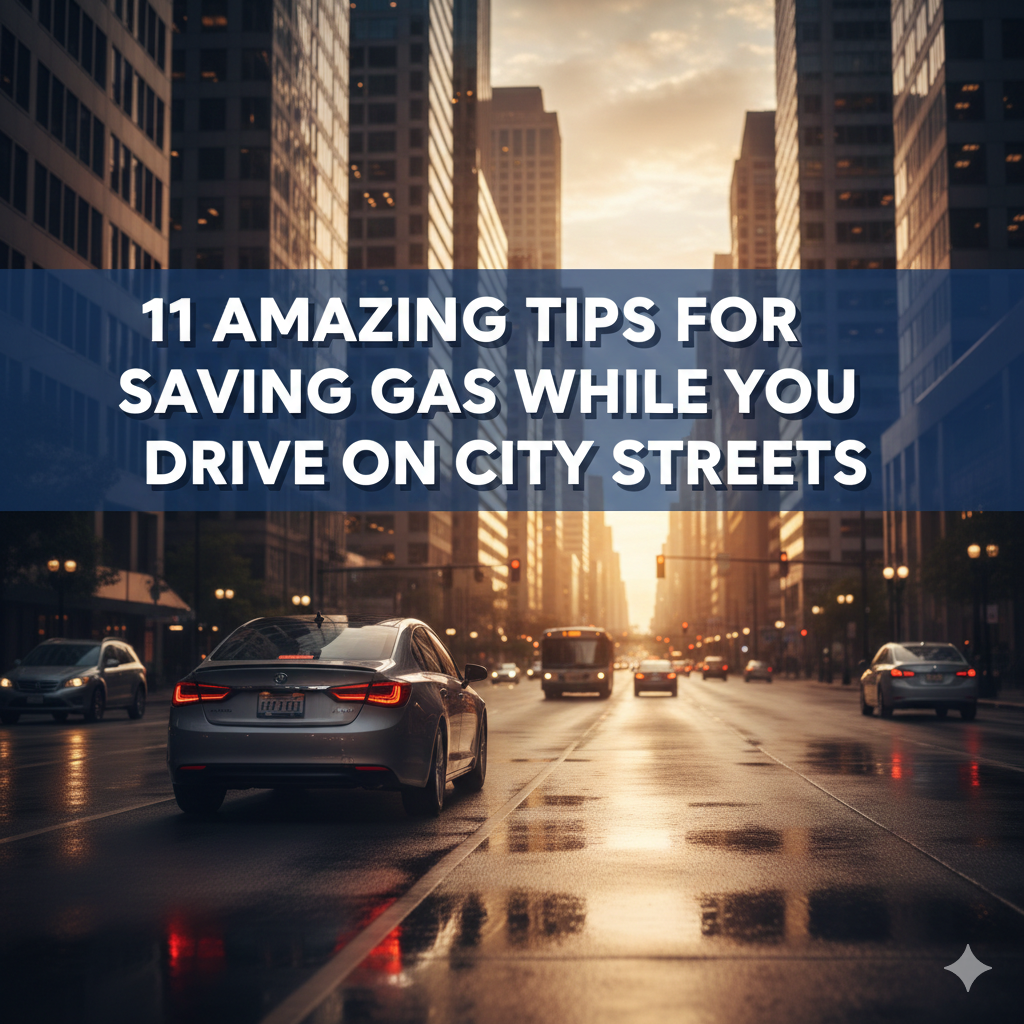 11 Amazing Tips for Saving Gas While You Drive on City Streets