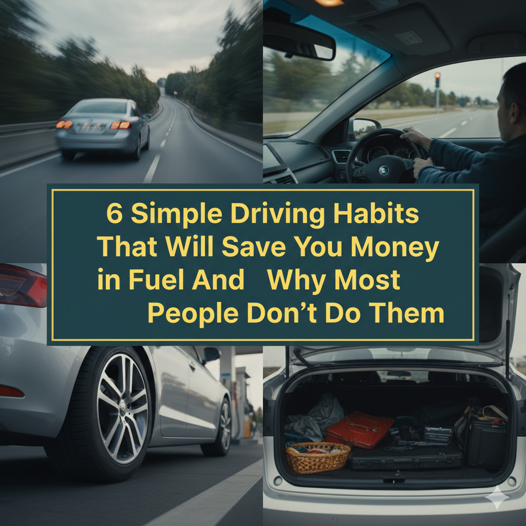 6 Simple Driving Habits That Will Save You Money in Fuel And Why Most People Don't Do Them