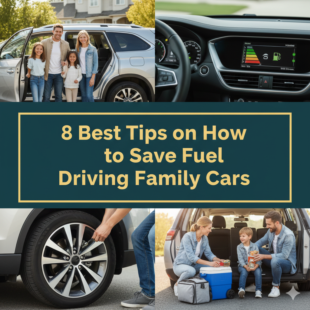 8 Best Tips on How to Save Fuel Driving Family Cars